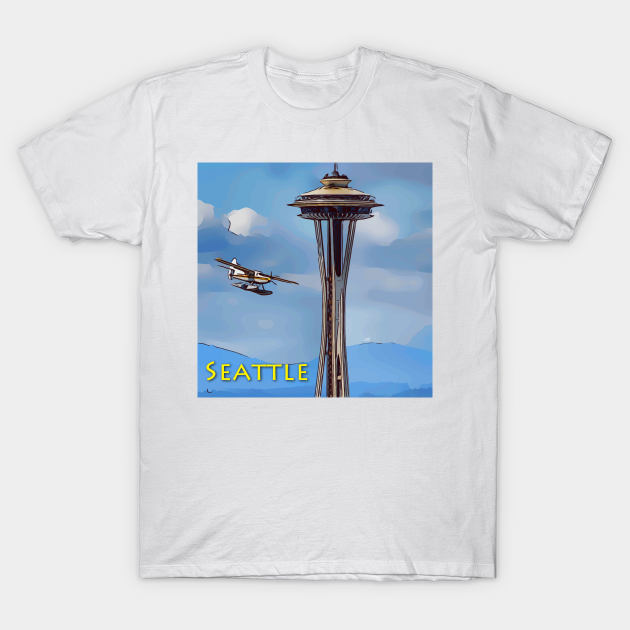 Seattle Space Needle Seattle TShirt TeePublic